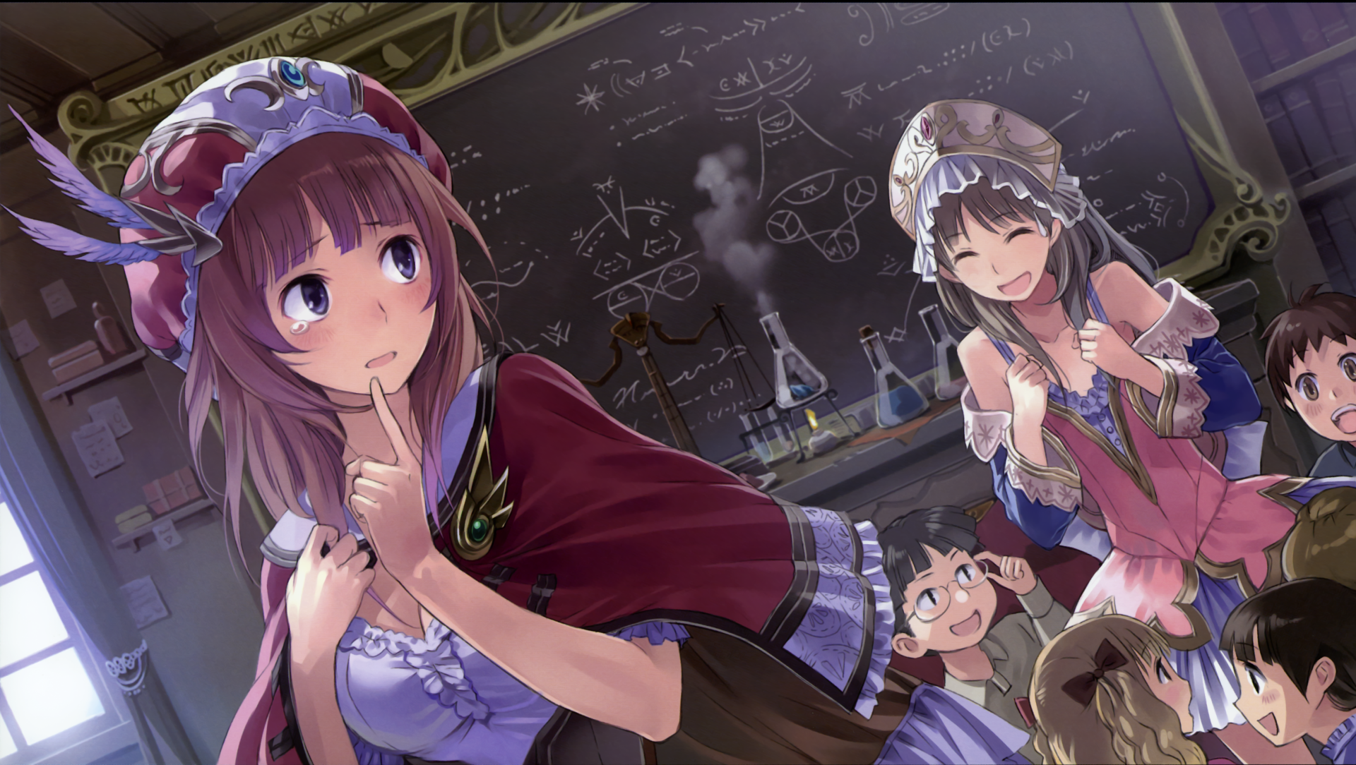 Download Video Game Atelier Totori HD Wallpaper by Kishida Mel