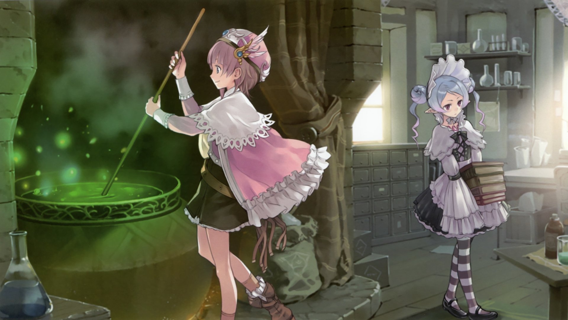 Download Video Game Atelier Totori HD Wallpaper by Kishida Mel