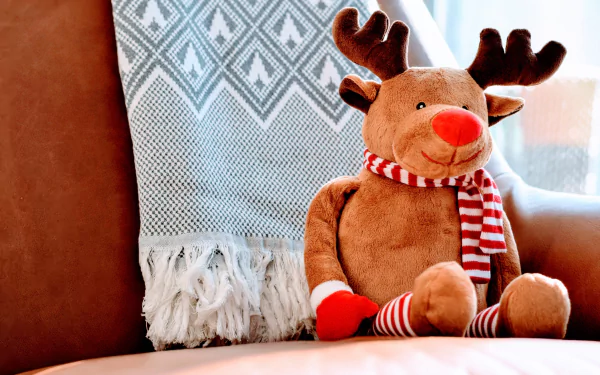 reindeer man made stuffed animal HD Desktop Wallpaper | Background Image