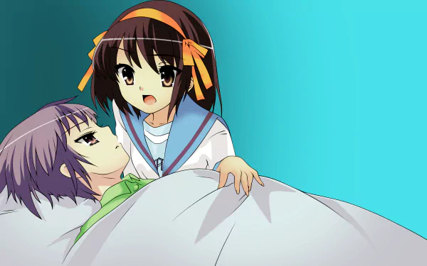 Anime The Melancholy of Haruhi Suzumiya HD Desktop Wallpaper | Background Image