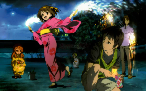 Anime The Melancholy of Haruhi Suzumiya HD Desktop Wallpaper | Background Image