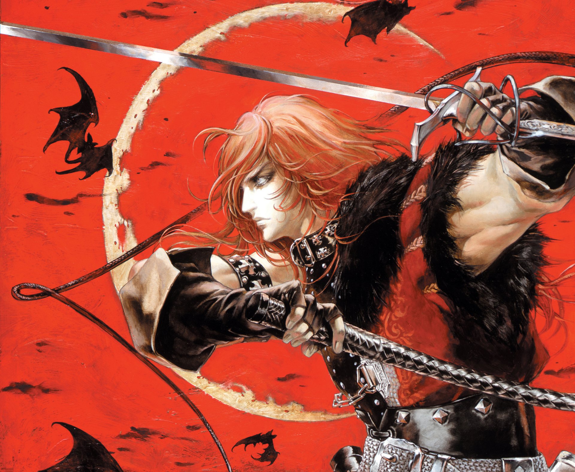 Download Simon Belmont Video Game Castlevania HD Wallpaper by Ayami Kojima