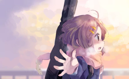 Yui Hirasawa Anime K-ON! HD Desktop Wallpaper | Background Image