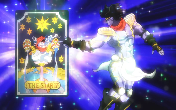 Star Platinum (Jojo's Bizarre Adventure) Anime Jojo's Bizarre Adventure HD Desktop Wallpaper | Background Image