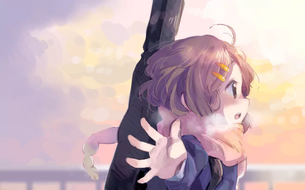 Yui Hirasawa Anime K-ON! HD Desktop Wallpaper | Background Image
