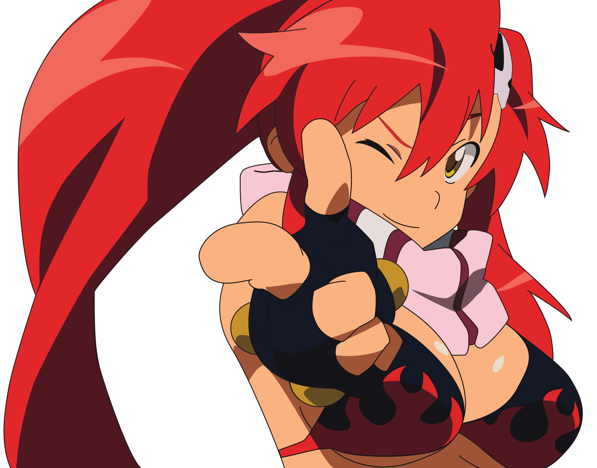 8. Yoko Littner (Gurren Lagann) - wide 5