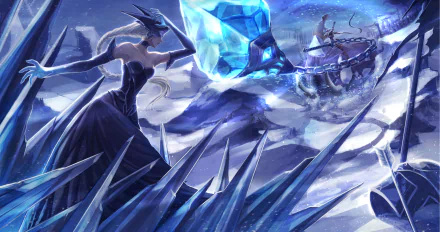 Lissandra (League Of Legends) Sejuani (League Of Legends) video game League Of Legends HD Desktop Wallpaper | Background Image