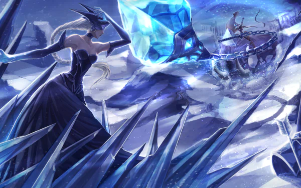 Lissandra (League Of Legends) Sejuani (League Of Legends) video game League Of Legends HD Desktop Wallpaper | Background Image