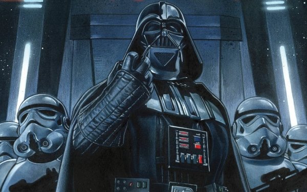 Comics Star Wars Darth Vader Stormtrooper HD Wallpaper | Background Image