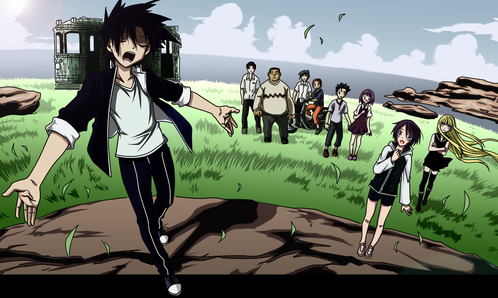 Download Anime UQ Holder! HD Wallpaper