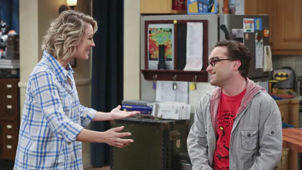 Penny (The Big Bang Theory) Kaley Cuoco Leonard Hofstadter Johnny Galecki TV Show The Big Bang Theory HD Desktop Wallpaper | Background Image