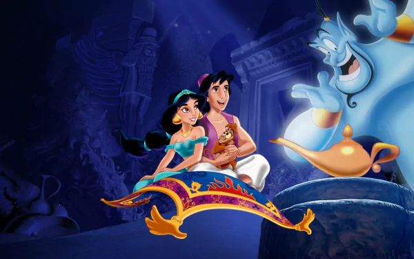 movie Aladdin (1992) HD Desktop Wallpaper | Background Image