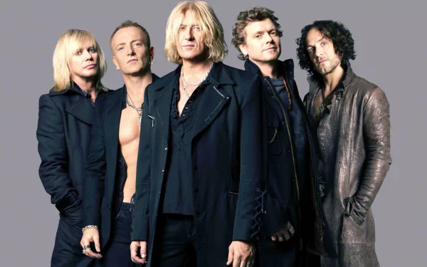 hard rock heavy metal music Def Leppard HD Desktop Wallpaper | Background Image