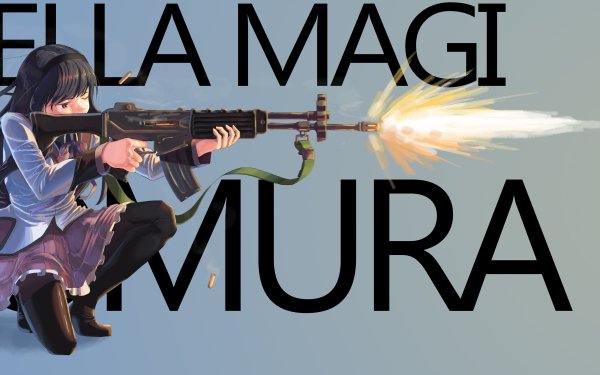 Anime Puella Magi Madoka Magica Homura Akemi HD Wallpaper | Background Image