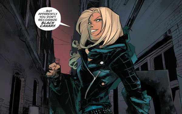 Comic Black Canary HD Desktop Wallpaper | Background Image