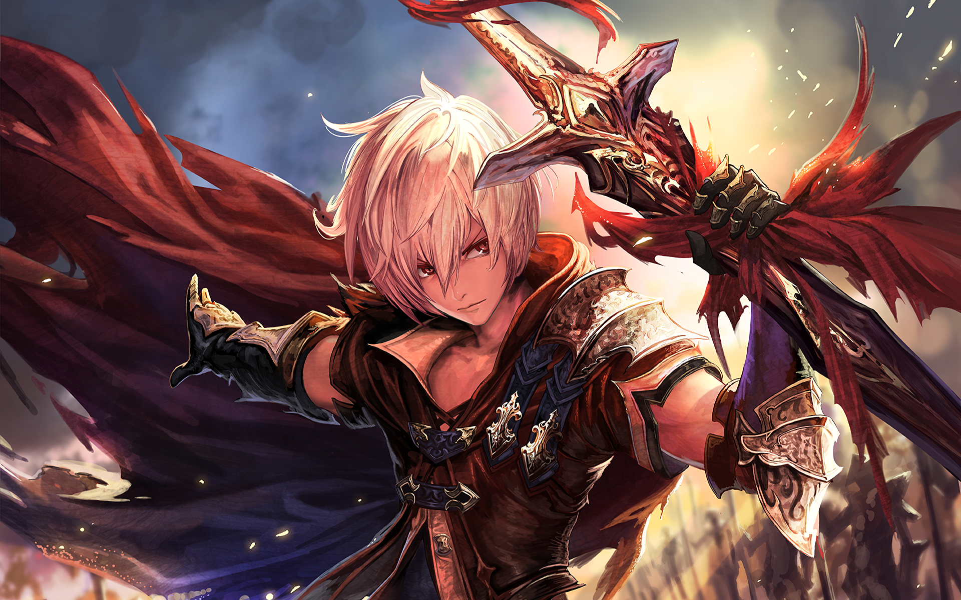 1 Albert Rage Of Bahamut Hd Wallpapers Background Images Wallpaper Abyss
