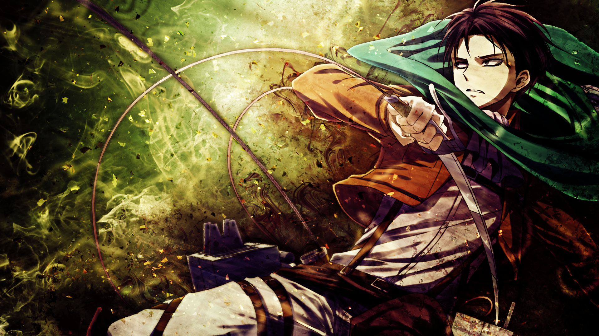 Download Levi Ackerman Anime Attack On Titan HD Wallpaper