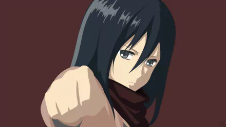Mikasa Ackerman Anime Attack on Titan HD Desktop Wallpaper | Background Image