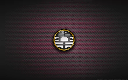 Anime-inspired Dragon Ball Z HD desktop wallpaper featuring a stylized logo against a textured black and red background. A vibrant choice for fans of the series.