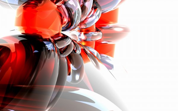 Abstrakt Rot Farben CGI HD Wallpaper | Hintergrund