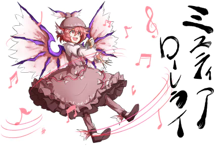 Mystia Lorelei Anime Touhou HD Desktop Wallpaper | Background Image