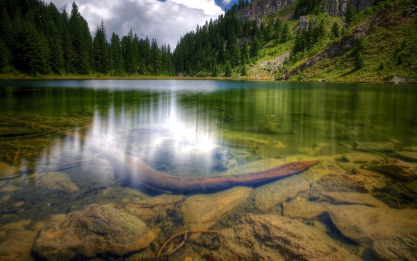 Earth Lake Lakes Nature HD Wallpaper | Background Image