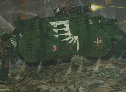  Dark Angels Rhino by Adrian Smith