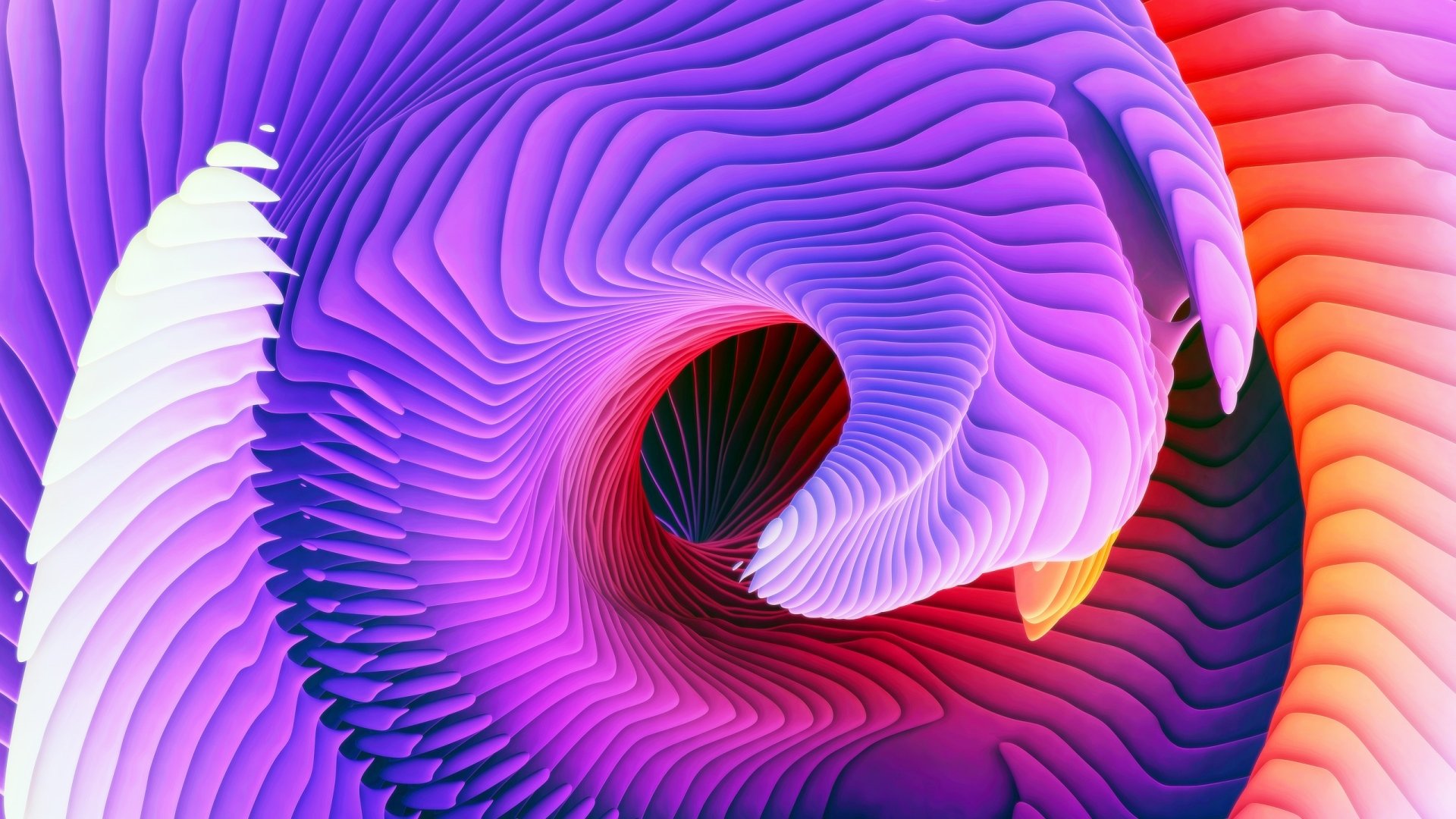 Download Colorful Abstract Spiral HD Wallpaper