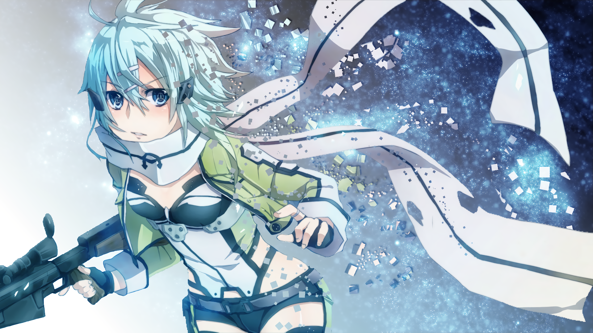 Download Shino Asada Sinon (Sword Art Online) Anime Sword Art Online II