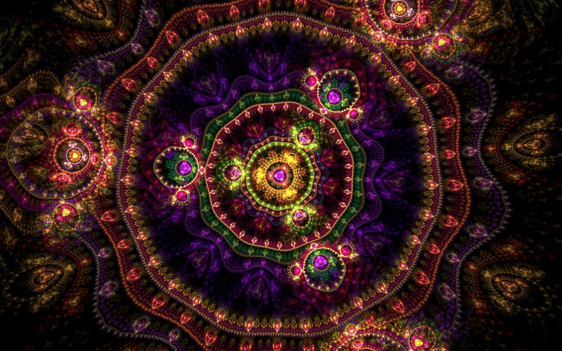 Download Colorful Colors Abstract Fractal HD Wallpaper