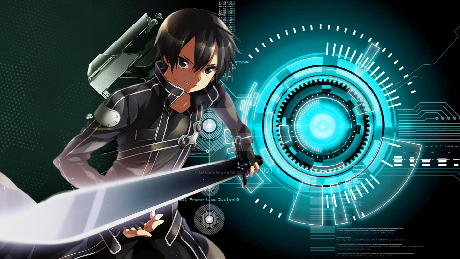 Download Kazuto Kirigaya Kirito (Sword Art Online) Anime Sword Art Online  HD Wallpaper