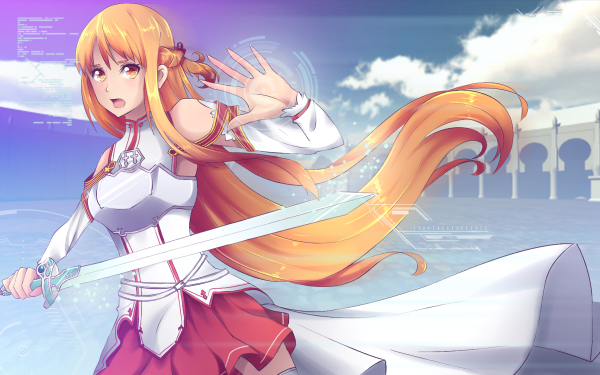 Anime Sword Art Online Asuna Yuuki HD Wallpaper | Background Image