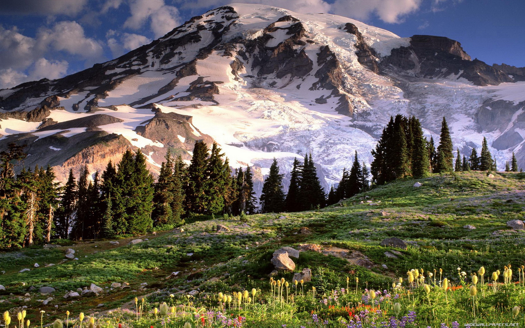 Earth Mountain HD Wallpaper | Background Image