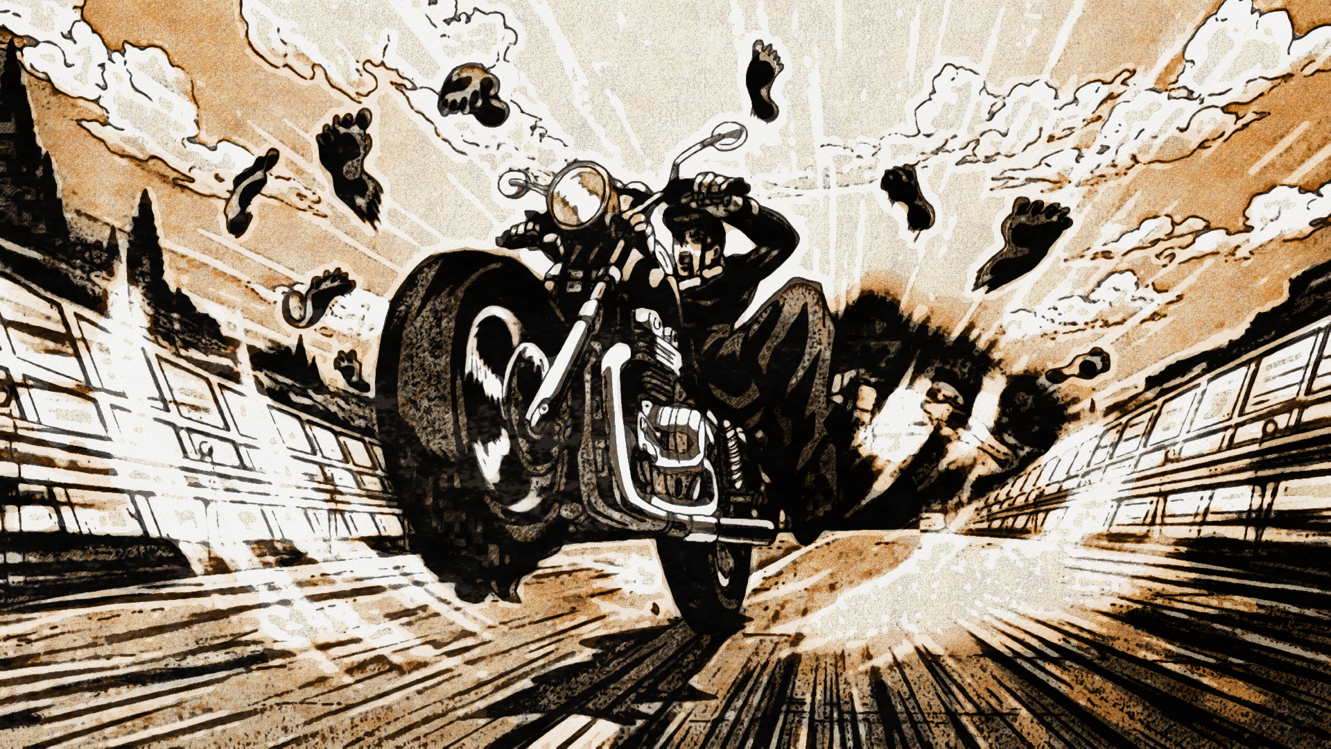 Download Josuke Higashikata Highway Star (Jojo's Bizarre Adventure) Anime Jojo's Bizarre Adventure HD Wallpaper by Terumi Nishii