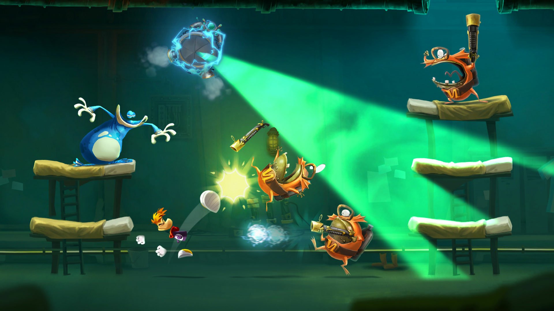 Rayman Legends - Gameplay #1 - High quality stream and download - Gamersyde