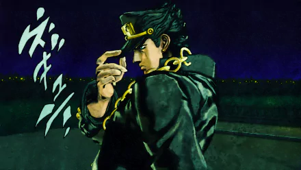 JoJo's Bizarre Adventure: Stardust Crusaders Jotaro Kujo Anime Jojo's Bizarre Adventure HD Desktop Wallpaper | Background Image