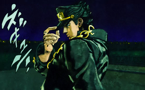 JoJo's Bizarre Adventure: Stardust Crusaders Jotaro Kujo Anime Jojo's Bizarre Adventure HD Desktop Wallpaper | Background Image