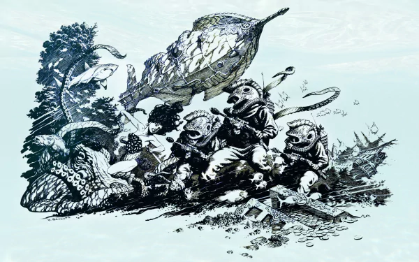 movie 20,000 leagues under the sea HD Desktop Wallpaper | Background Image