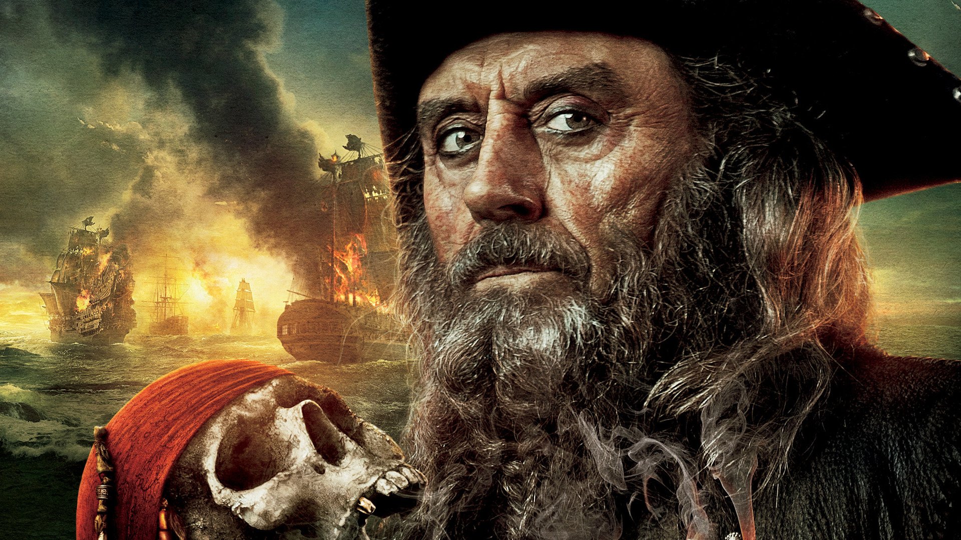 Download Blackbeard (Pirates Of The Caribbean) Ian McShane Movie ...