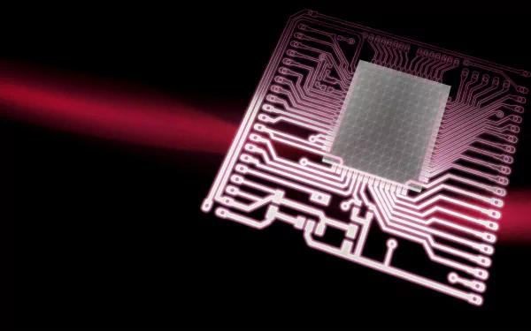  Artistic Circuit Chip