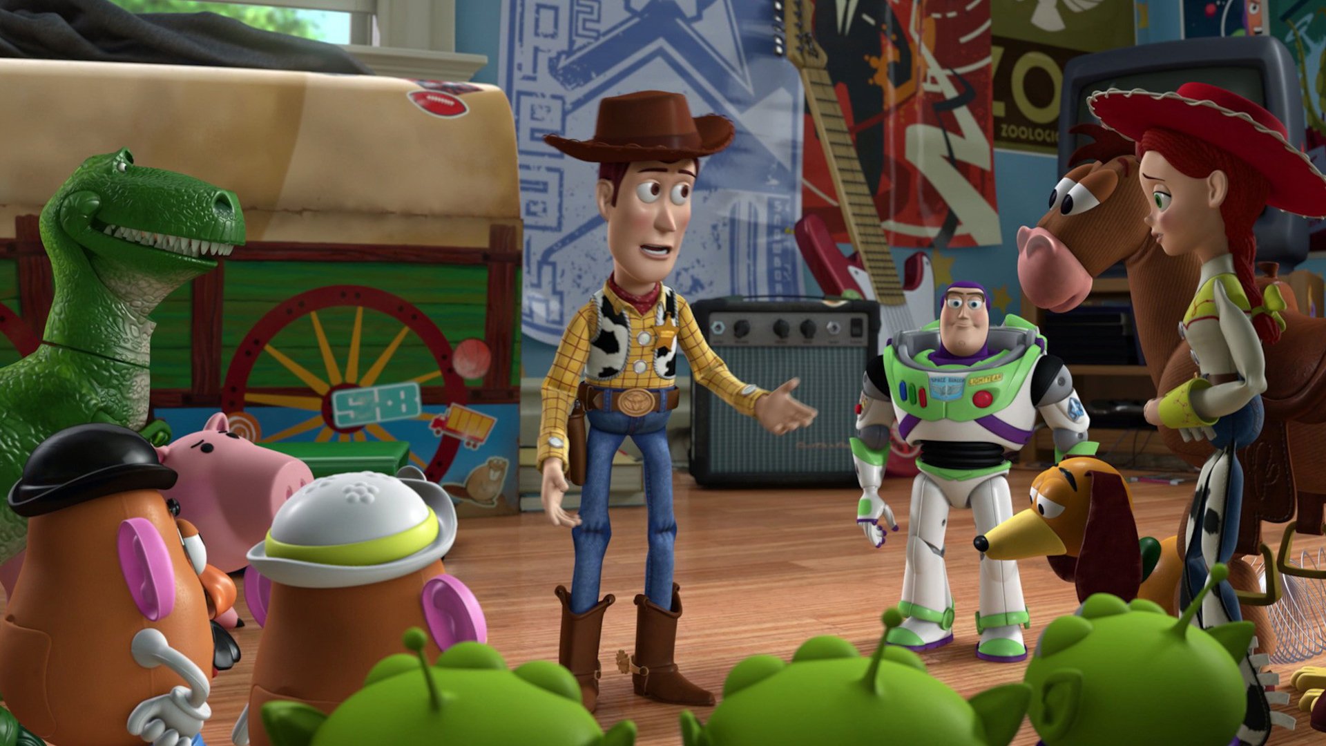 Download Buzz Lightyear Woody (Toy Story) Movie Toy Story 3 HD Wallpaper