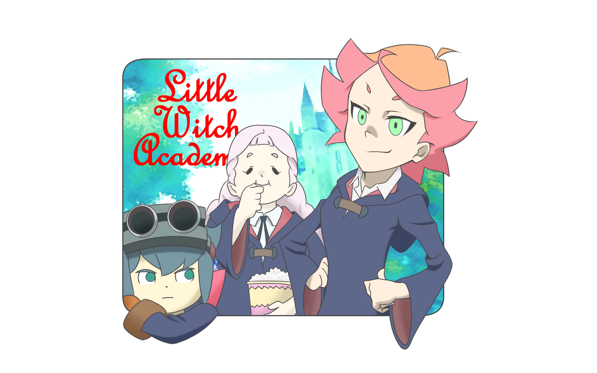 Download Anime Little Witch Academia HD Wallpaper