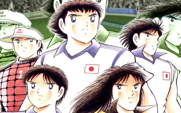 video game Captain Tsubasa J HD Desktop Wallpaper | Background Image