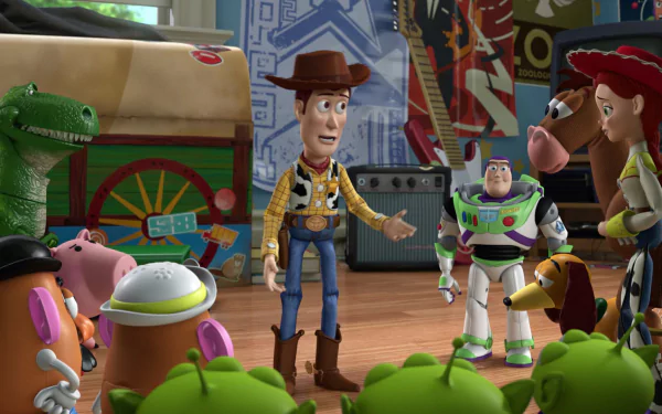 Buzz Lightyear Woody (Toy Story) movie Toy Story 3 HD Desktop Wallpaper | Background Image