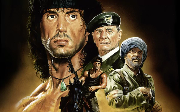 movie Rambo III HD Desktop Wallpaper | Background Image