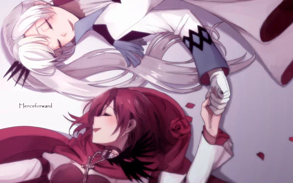Ruby Rose (RWBY) Weiss Schnee Anime RWBY HD Desktop Wallpaper | Background Image