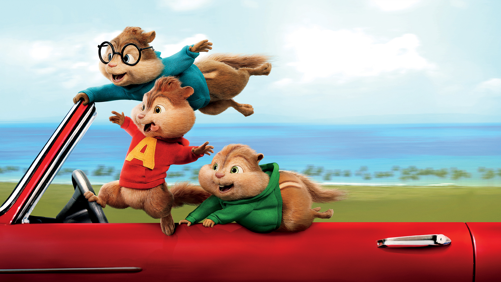Movie Alvin and the Chipmunks: The Road Chip HD Wallpaper | Background Image