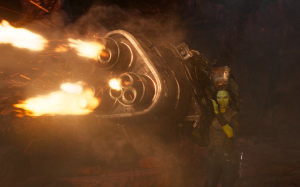 Movie Guardians of the Galaxy Vol. 2 Guardians of the Galaxy Gamora Zoe Saldana HD Wallpaper | Background Image