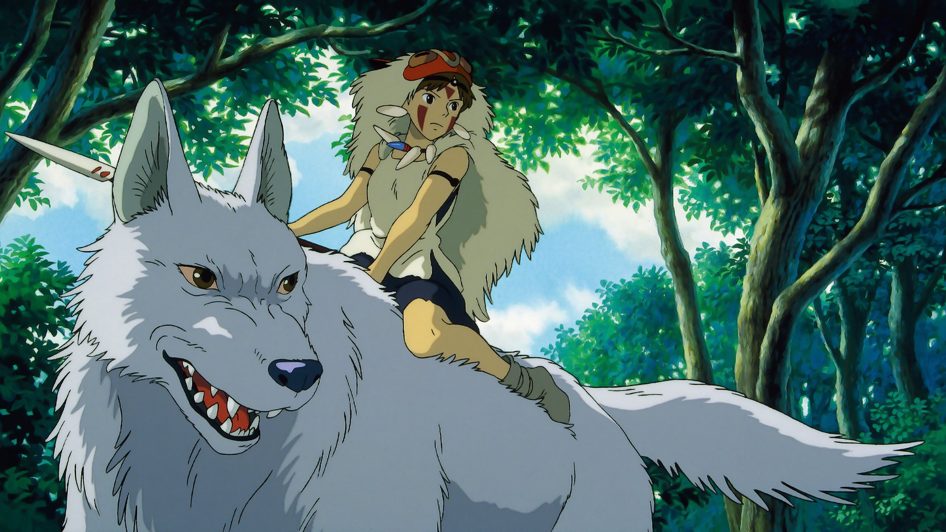Download Anime Princess Mononoke HD Wallpaper