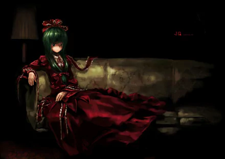 Hina Kagiyama Anime Touhou HD Desktop Wallpaper | Background Image